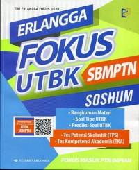 Image of ERLANGGA FOKUS UTBK SBMPTN SOSHUM